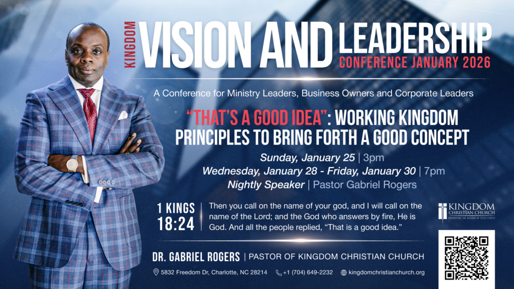 Kingdom Vision and Leadership Conference – Kingdom Christian Church